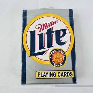 Miller LITE Beer Playing Cards Hoyle Products 6900 Sealed‎